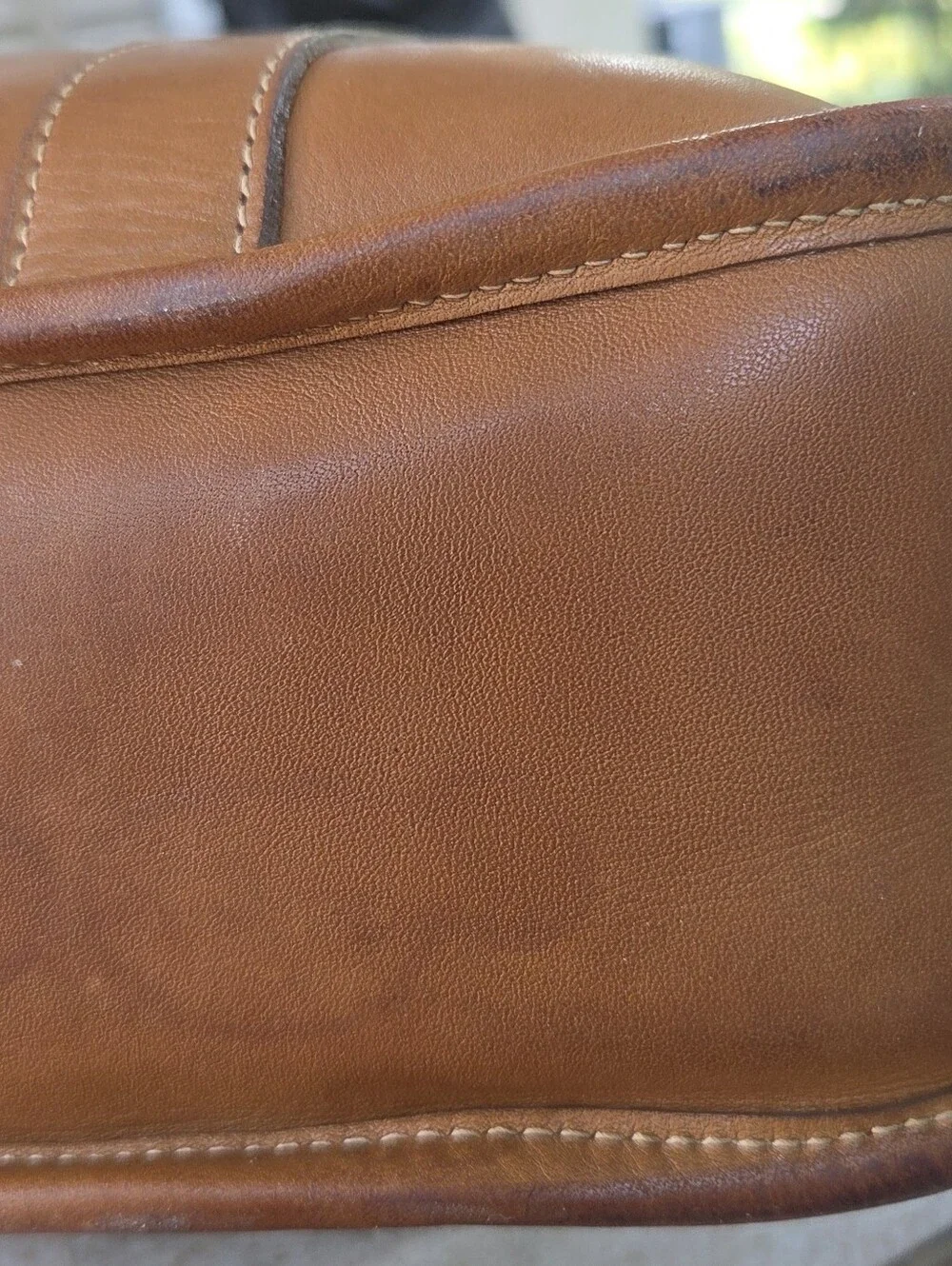 Vintage Ghurka Marley Hodgson No 25 The Collector Top Handle Brown Leather Bag
